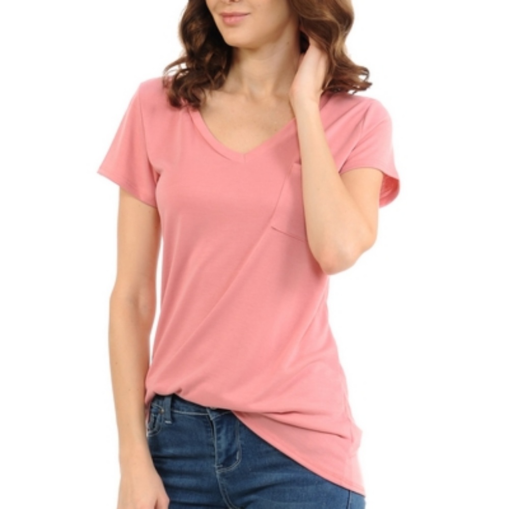 V-Neck Tee - Picture 3 of 4
